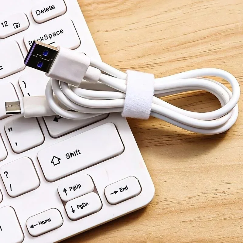 5m Cable Order Reusable Cable Organizer Desk Wire Winder Cable Tie Organizer Data Line Protection Storage Gadget thumbnail 3