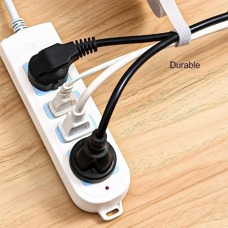 5m Cable Order Reusable Cable Organizer Desk Wire Winder Cable Tie Organizer Data Line Protection Storage Gadget thumbnail 4