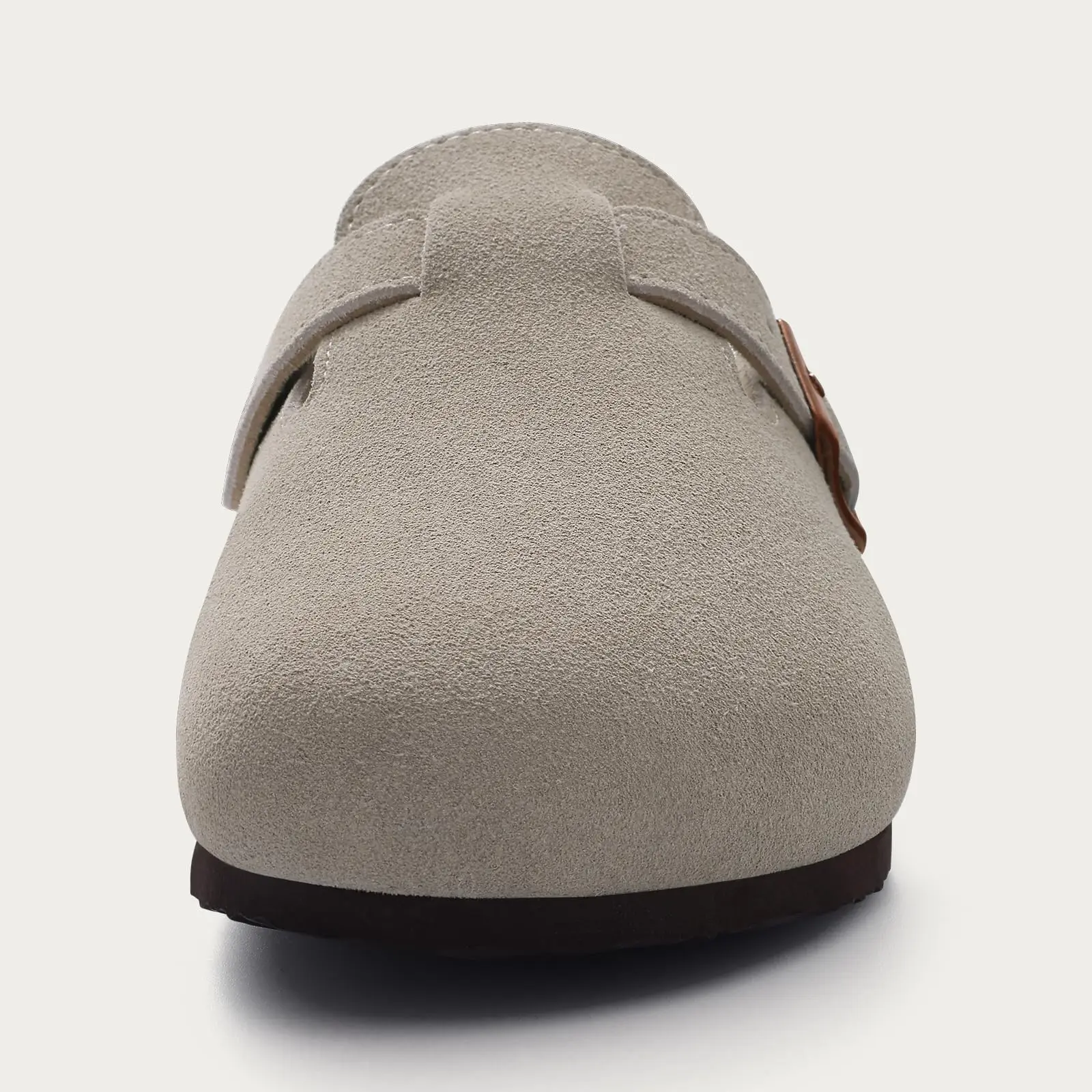 Litfun Retro Cork Clogs Slippers For Men Fashion Men Mules Shoe with Arch Support Unisex Classic Beach Shoes Men's Suede Sandals thumbnail 3