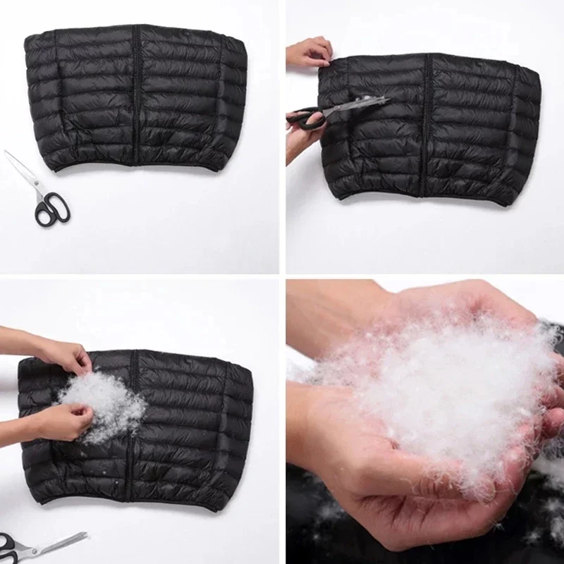 Coat Ultralight Sleeveless Puffer Vest Jacket Ultra Thin Warm Lightweight Down Jacket Waistcoat Winter Men Duck Down Vest Coats thumbnail 5