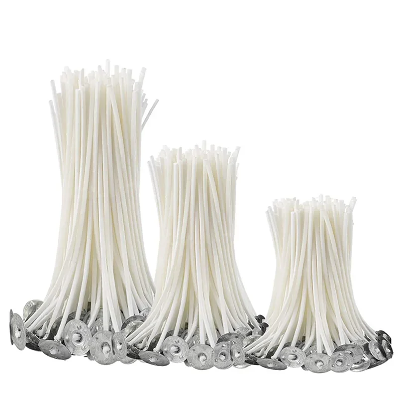 8-20cm 100PCS Candle Wicks Candle Making Sticker Smokeless Environmental Wax Cotton Core DIY Candle Making Tools Accessories thumbnail 6