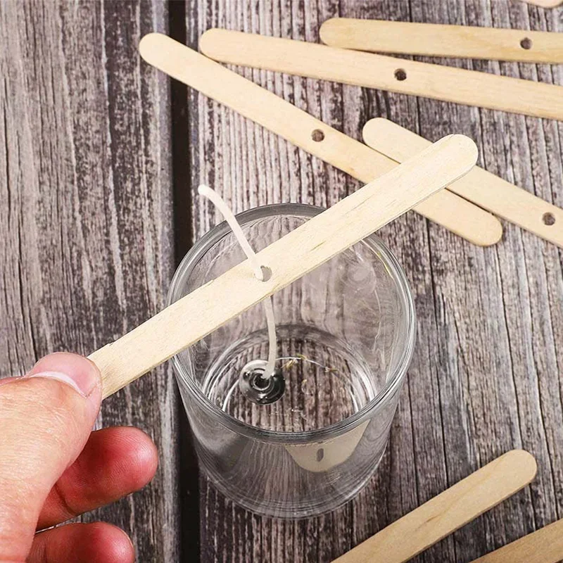 8-20cm 100PCS Candle Wicks Candle Making Sticker Smokeless Environmental Wax Cotton Core DIY Candle Making Tools Accessories thumbnail 5