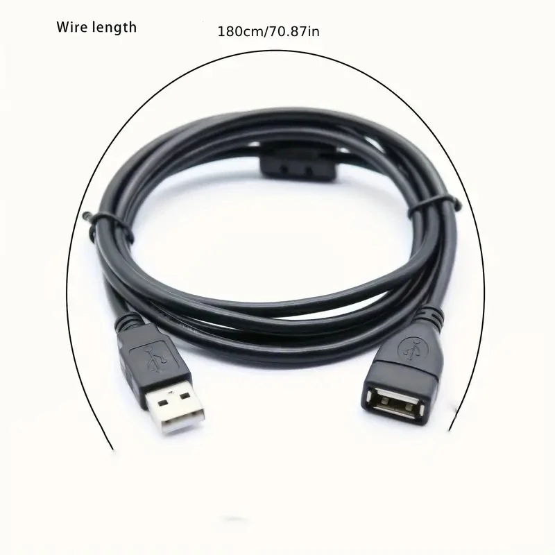 0.5/1/2/3/5 M USB Extension Cable 3.0 Data Cord For Laptop TV SSD 3 0 Male to Female Computer Camera Printer Connector thumbnail 5