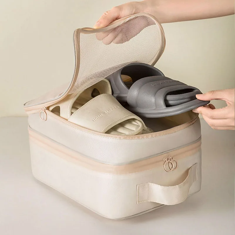 High Quality Portable Travel Shoe Bag Underwear Clothes Shoe Storage Bag Packaging Cube Organizer Multifunction Travel Accessori thumbnail 4