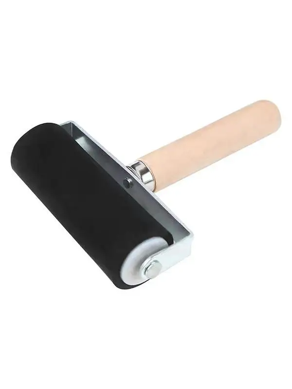 Professional Rubber Roller Brayer Ink Painting Printmaking Roller Art Craft Projects Ink Stamping Tool Paint Roller #W0 thumbnail 6
