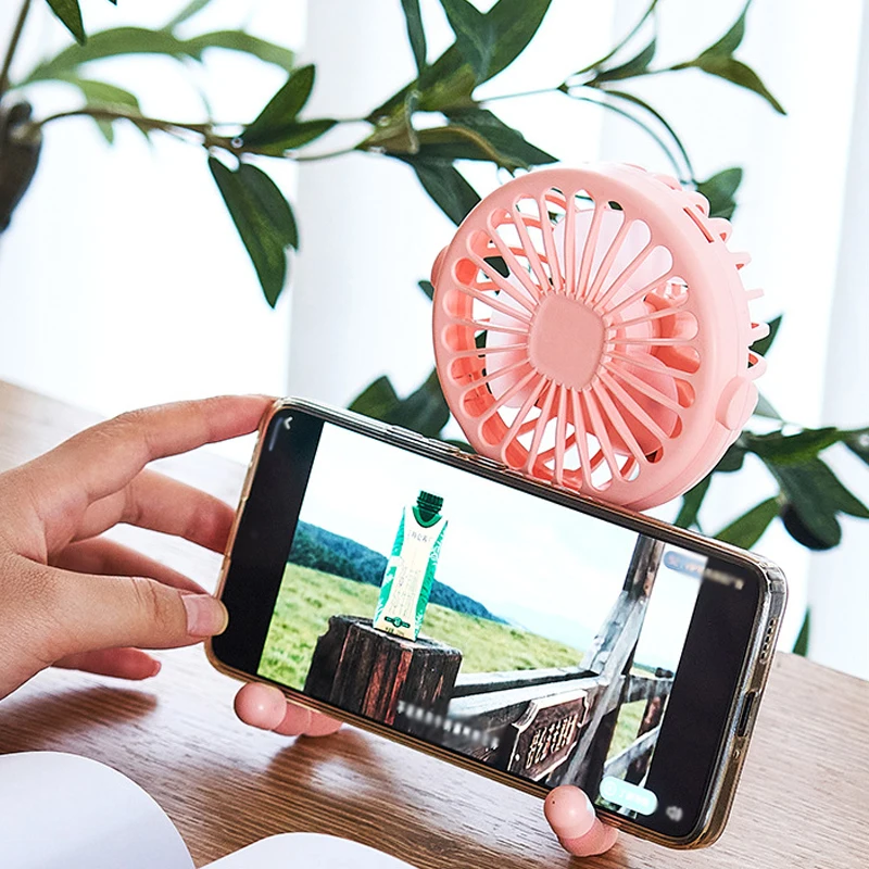 Fan for Cart Stroller Fans Portable Outdoor Fan Clip On for Baby 600mAh USB Rechargeable Handheld Electric Fan for Home 3 Speeds thumbnail 4