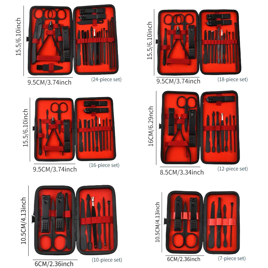 Nail Clipper Set Set Convenient Beauty Tools Nail Clipper Manicure Nail Trimmer Pedicure Knife Ear Peeling Knife Nail Manicure T thumbnail 6