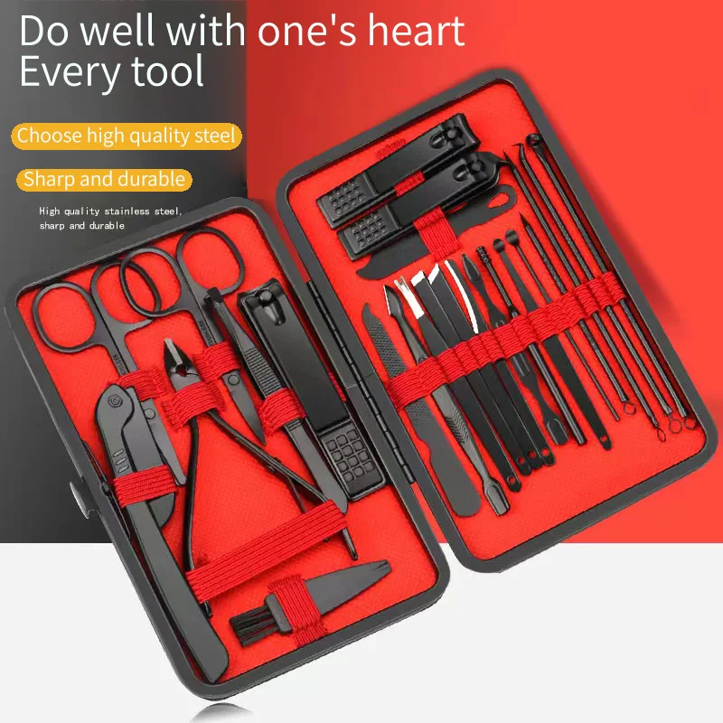 Nail Clipper Set Set Convenient Beauty Tools Nail Clipper Manicure Nail Trimmer Pedicure Knife Ear Peeling Knife Nail Manicure T thumbnail 3