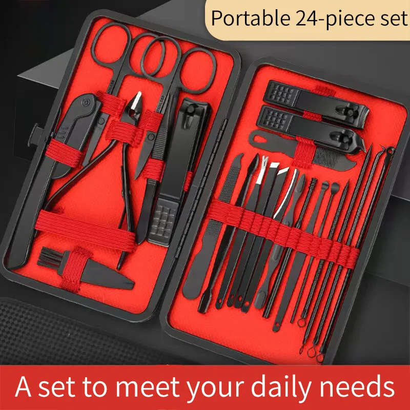 Nail Clipper Set Set Convenient Beauty Tools Nail Clipper Manicure Nail Trimmer Pedicure Knife Ear Peeling Knife Nail Manicure T thumbnail 4