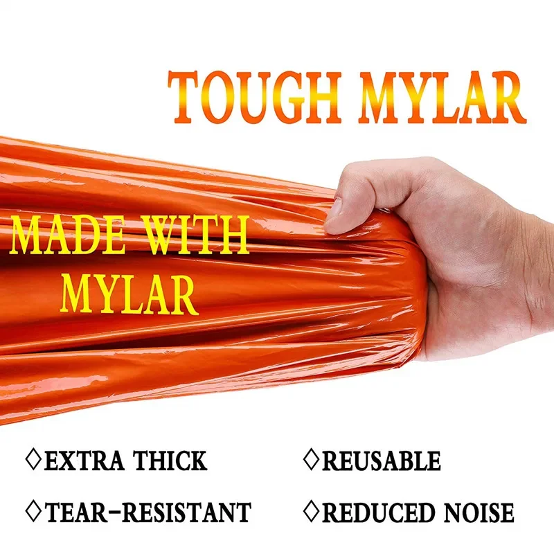 Emergency Sleeping Bag, Mylar Emergency Blanket, Waterproof Lightweight Survival Shelter Blanket thumbnail 3