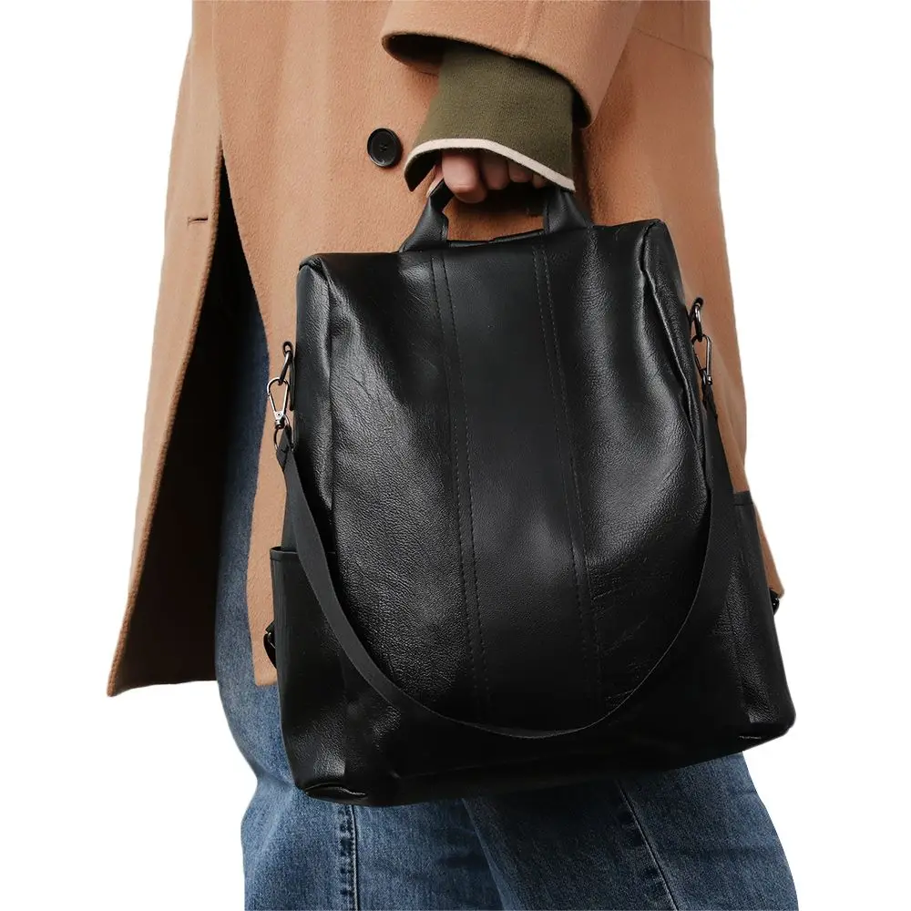 Women Anti-theft Design Backpack Casual Daypack Outdoor Female Rucksack Women Shoulder Travel Multi-function Bags thumbnail 4