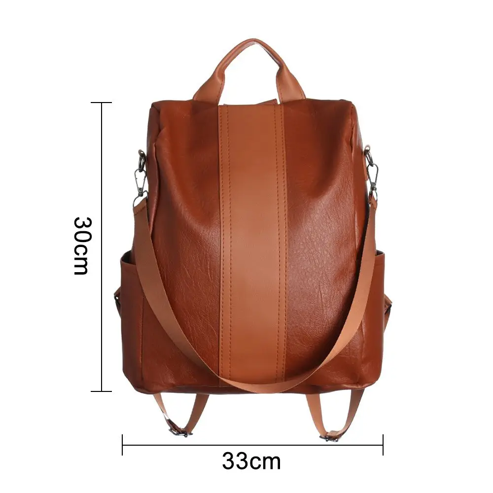 Women Anti-theft Design Backpack Casual Daypack Outdoor Female Rucksack Women Shoulder Travel Multi-function Bags thumbnail 6