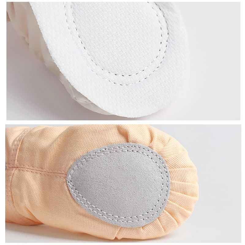 Girls Ballet Shoes For Woman Ballerina Shoes Ballet Flats Women Canvas Soft Sole Dance Slippers Children Practise Dance Shoes thumbnail 6