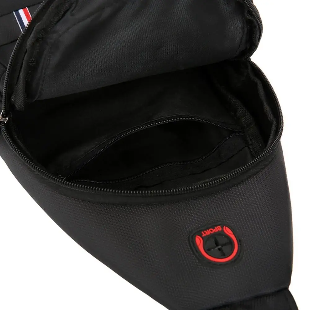 Black Grey Brown Men Messenger Bags New Rectangle Oxford Cloth Men Crossbody Bag USB Charge Shoulder Bag Male 3 Zipper Bag thumbnail 6