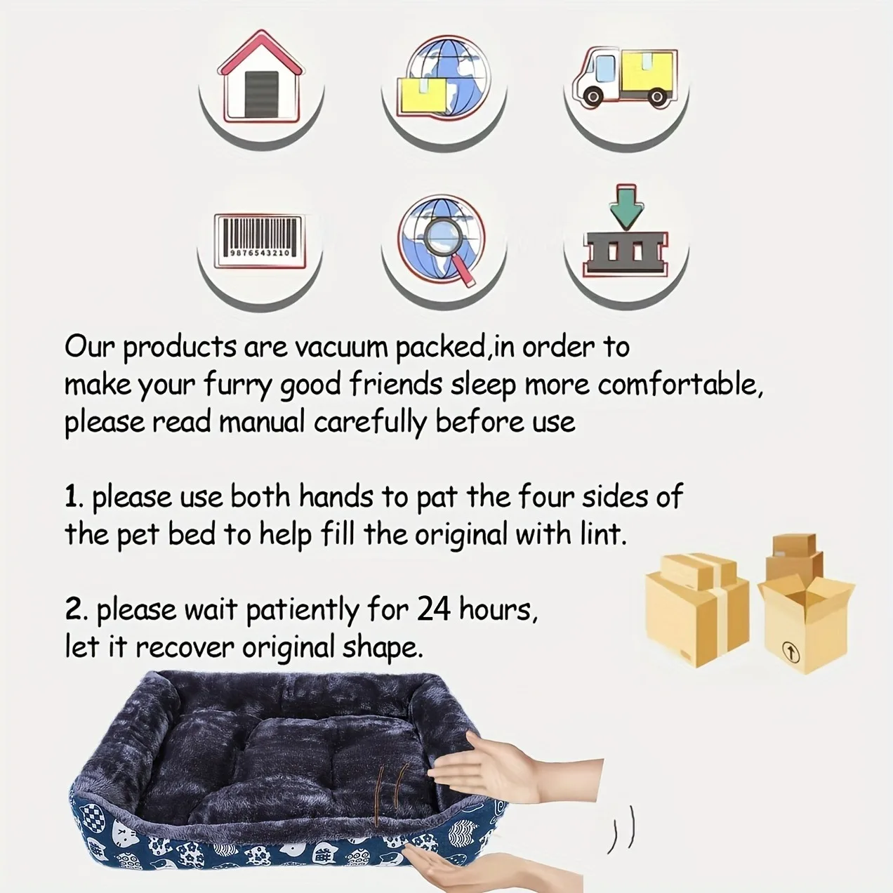 Pet Dog Bed Sofa Mats Winter Pet Products Coussin Chien Accessories Dogs Basket Supplies For Large Medium Small House Cat Bed thumbnail 6