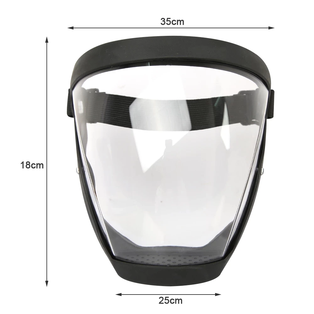 6 Colors Transparent Face Mask Full Face Shield Safety Glasses Eye Protection Windproof Dustproof Anti-splash Kitchen Tool New thumbnail 4