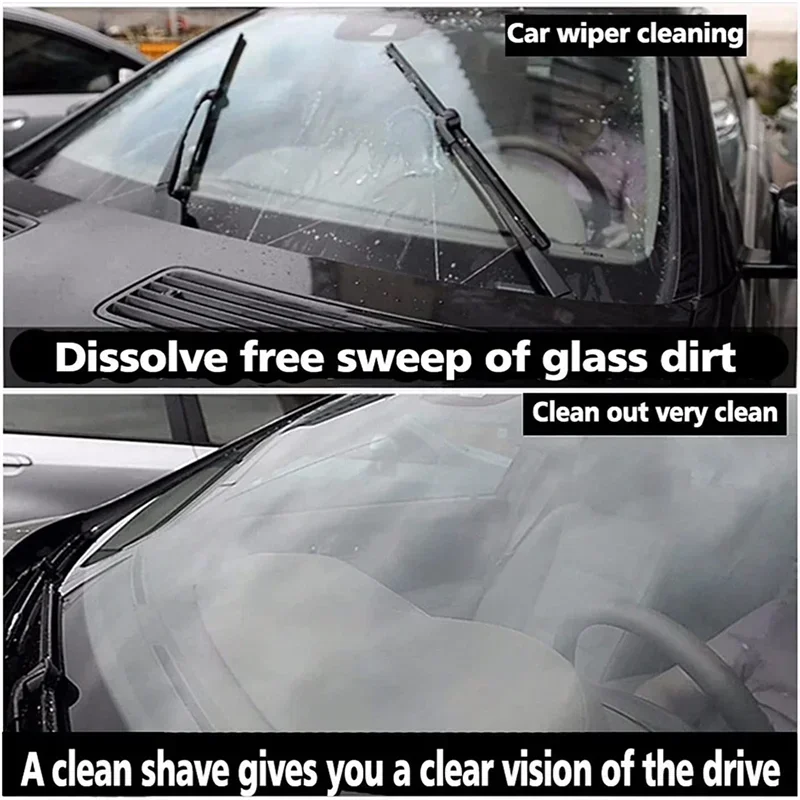Car Windshield Cleaner Effervescent Tablets Solid Washer Agent Universal Auto Glass Water Dust Soot Remover car accessories thumbnail 3