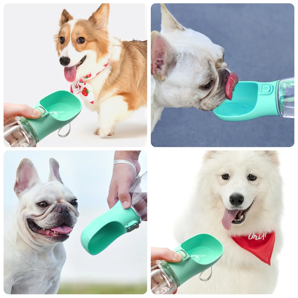 Dog Water Bottle For Small Large Dogs Cat Portable Puppy Cup Outdoor Travel Leak Proof Drinking German Shepherd Pet Supplies thumbnail 5
