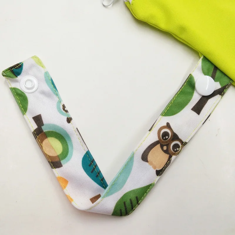 BIAI Beautiful Pattern Polyester Baby Waterproof Swimsuit Bag Double Pocket Baby Diaper Dry Mini Wet Bag Diaper Nappy Bag 25*35 thumbnail 6