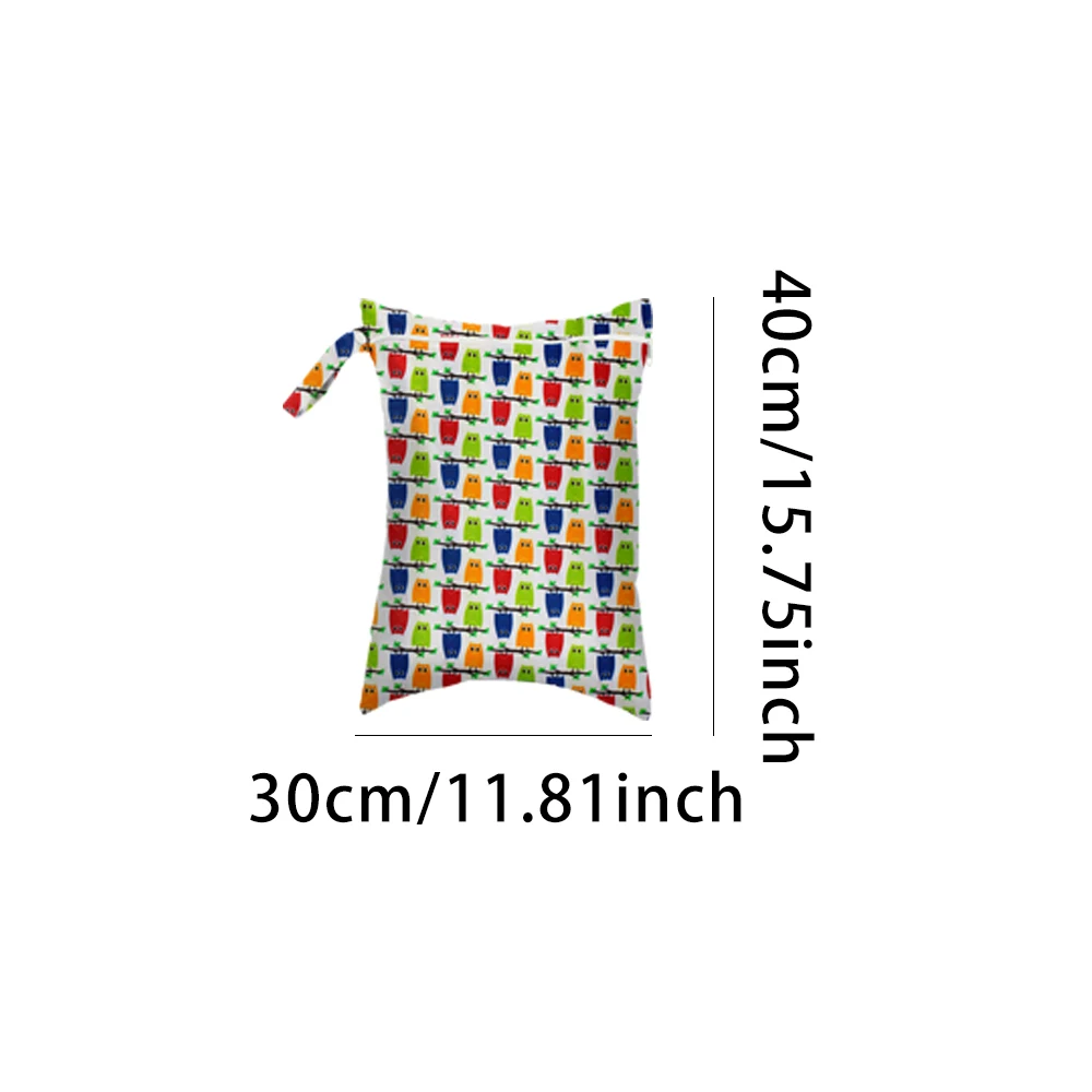 30X40cm Baby Diapers Nappies Wet Dry Bag  Large Capacity Waterproof Diaper Bag Durable Outdoor Stroller Carry Pack Storage thumbnail 3