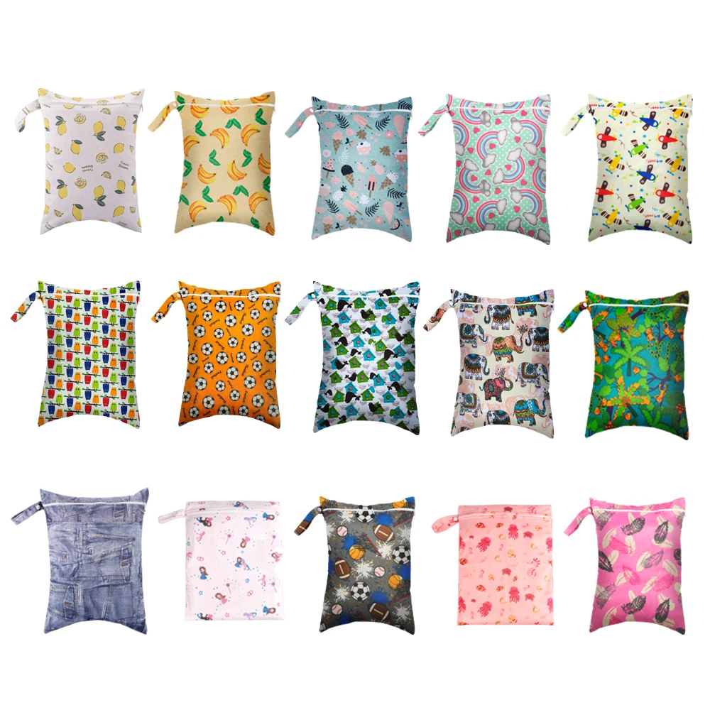 30X40cm Baby Diapers Nappies Wet Dry Bag  Large Capacity Waterproof Diaper Bag Durable Outdoor Stroller Carry Pack Storage thumbnail 2