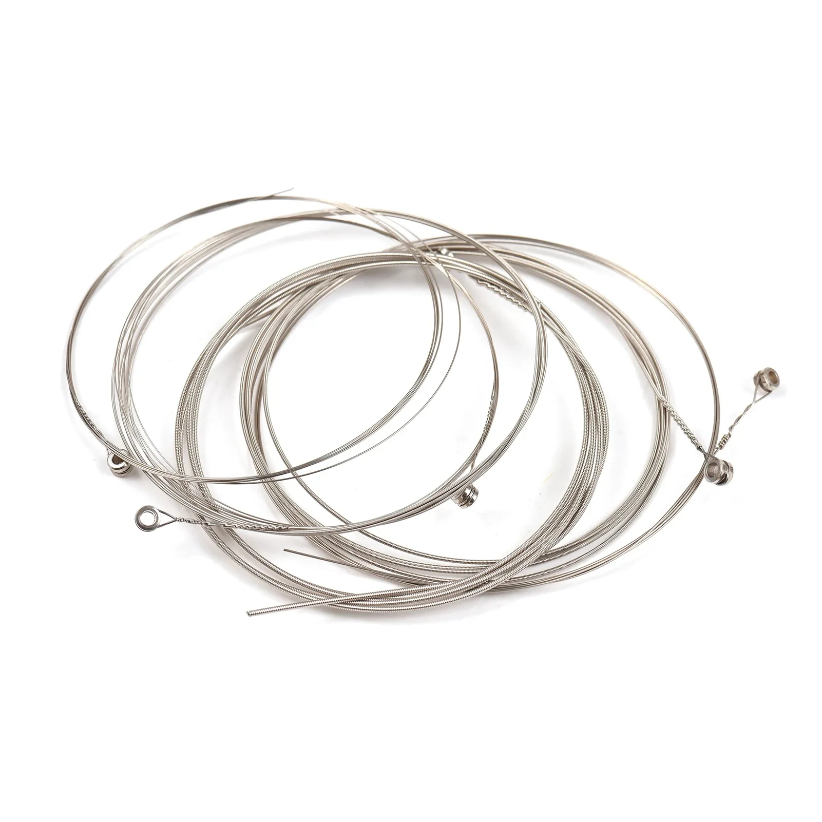 6-Piece Set Electric Guitar Strings - Nickel-Plated High Carbon Steel - Ideal for Beginners, Various Music Styles. thumbnail 4