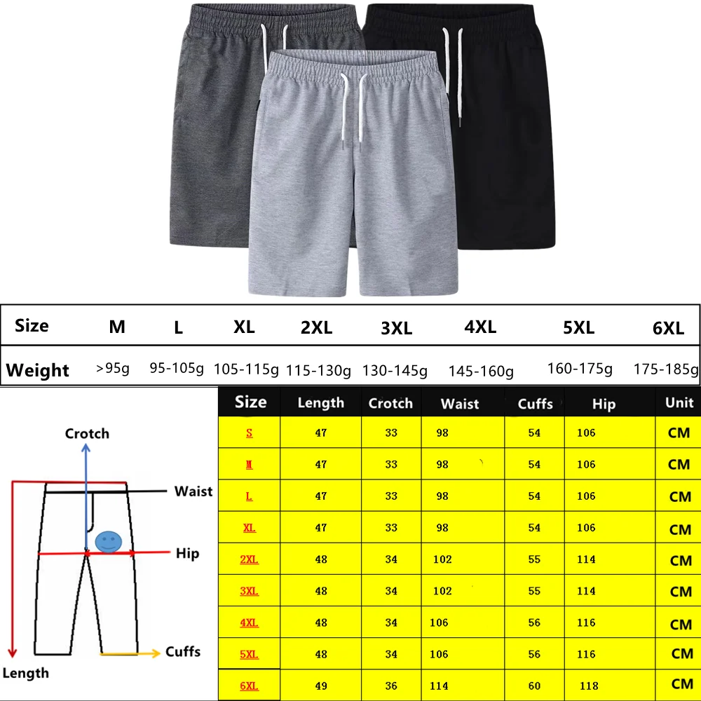 Summer Casual Shorts Men Breathable Casual Cotton Beach Shorts Comfortable Fitness Basketball Sports Short Pants Male Bermudas thumbnail 6