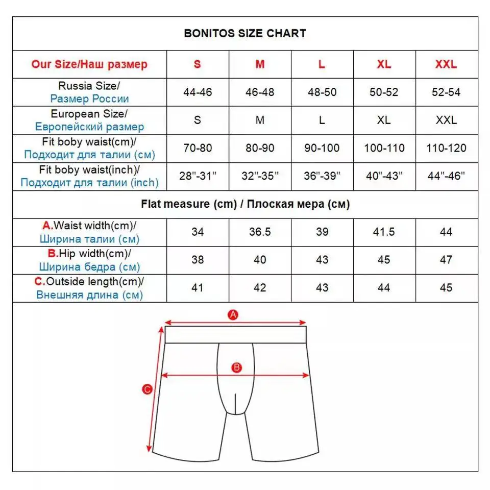 3pcs Long Boxers For Man Underware Lots Mens Underpants Cotton Men's Panties Family Boxershorts Boxer Sexy Male Shorts Calecon thumbnail 5
