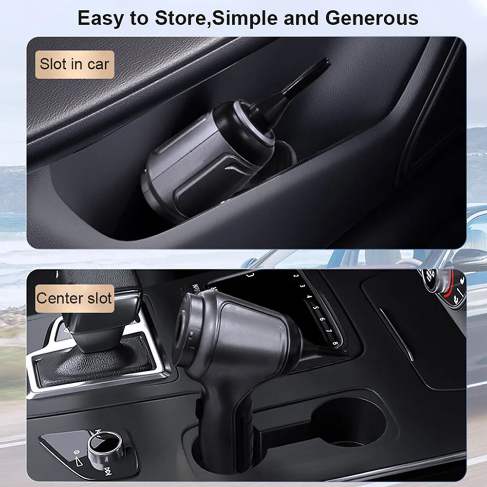Car Vacuum Cleaner Wireless 95000PA Strong Suction Vacuum Cleaner Portable Handheld Vacuum Cleaner Blower 2in1 for Car Home thumbnail 6