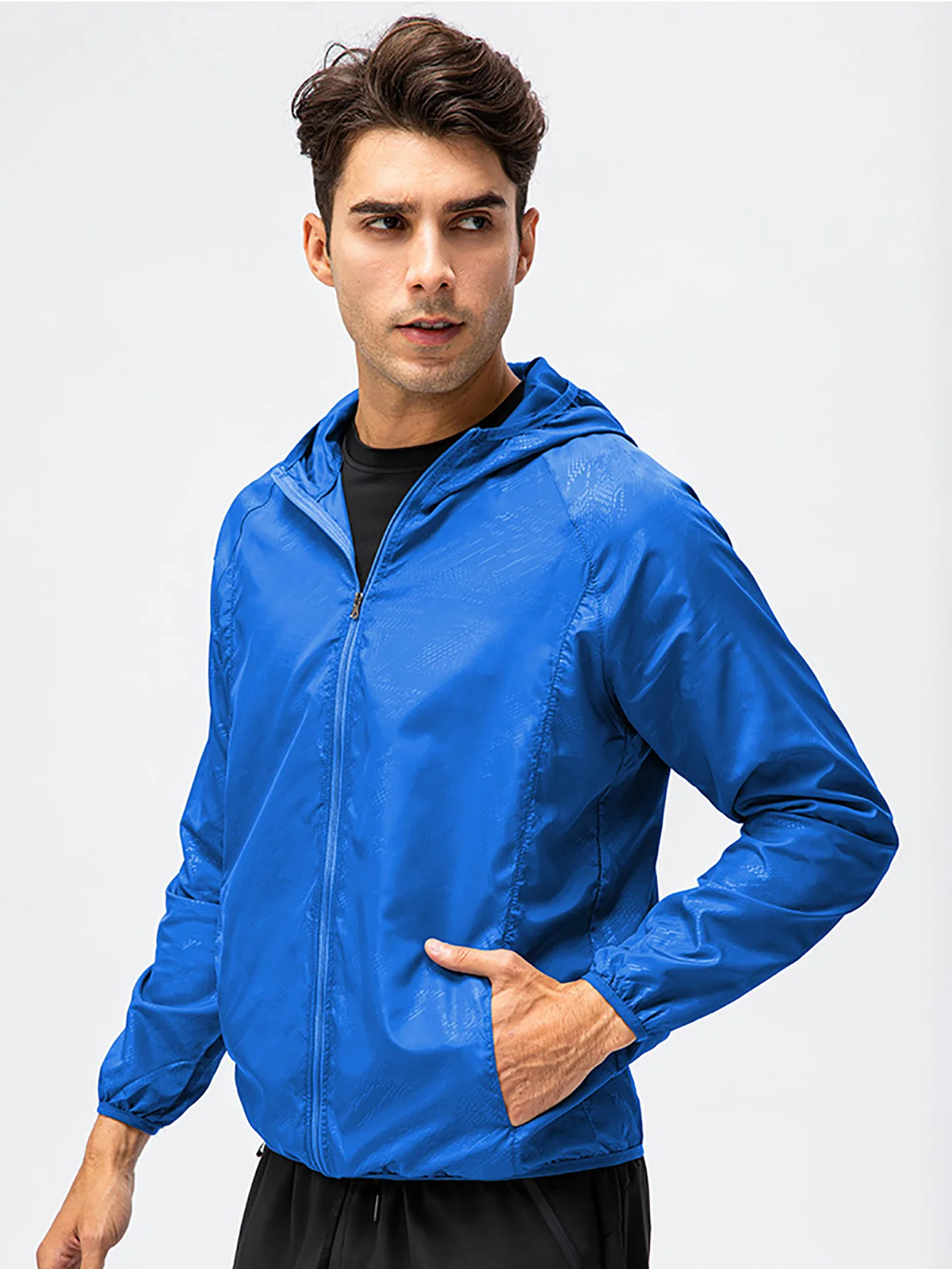 Men's Waterproof Jacket Men Women Windbreaker Women Sun Protect Clothing Fishing Rain Wind Breaker Jacket Climbing Clothes ﻿ thumbnail 6
