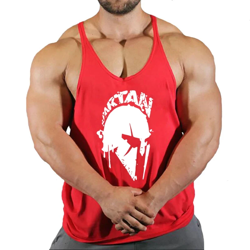 Gym Man Workout Bodybuilding Shirt Men Singlets Stringer Undershirt Vests Tank Top Vest Men's Brand Clothes Clothing Muscle Gyms thumbnail 4