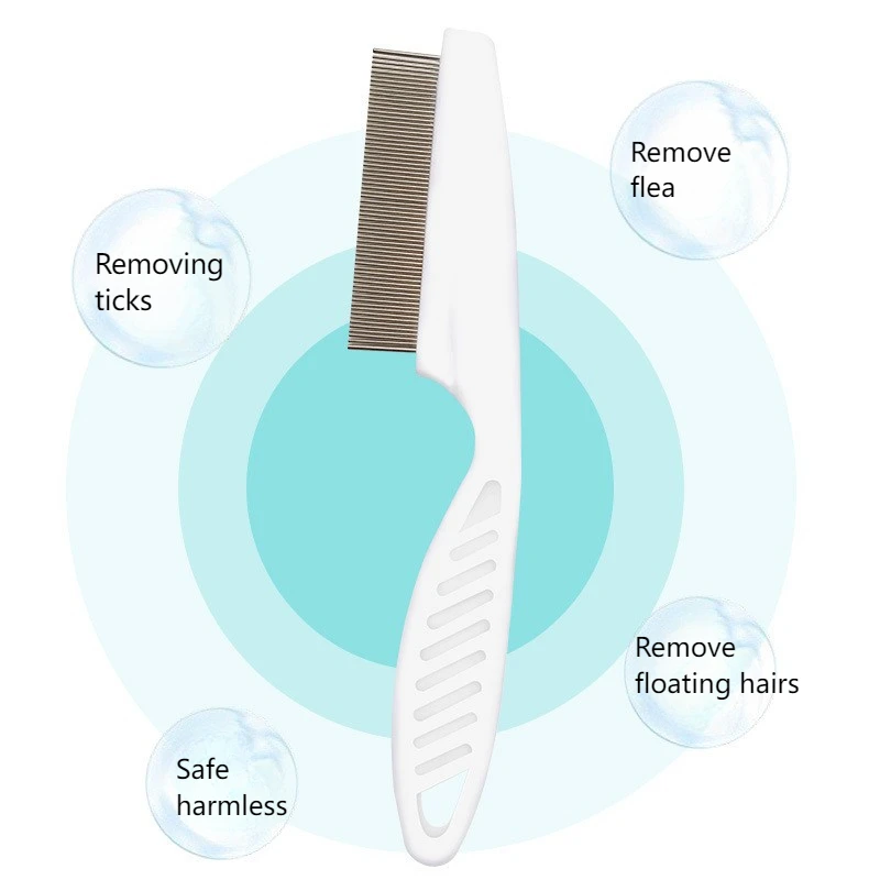 Professional Flea Comb for Dogs and Cats, Effective Grooming Tool for Removing Fleas and Ticks thumbnail 2
