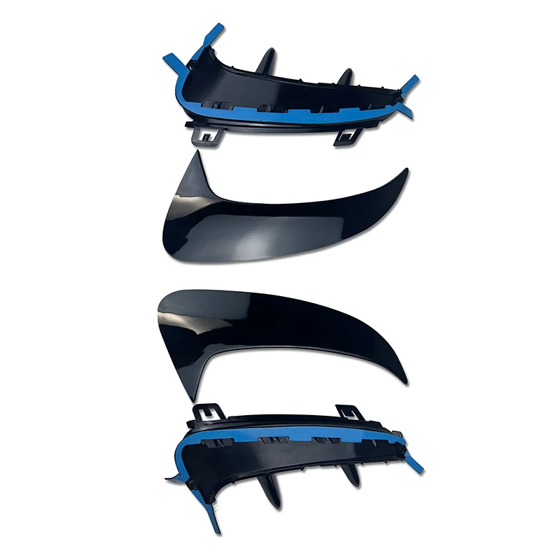 Pair Rear Flicks Bumper Spoilder Canards Splitters For Mercedes Benz W177 AMG Line Hatchback A180 A200 A220 A160 A250 A35 2019 thumbnail 2