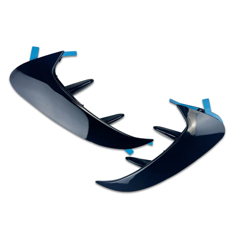 Pair Rear Flicks Bumper Spoilder Canards Splitters For Mercedes Benz W177 AMG Line Hatchback A180 A200 A220 A160 A250 A35 2019 thumbnail 4