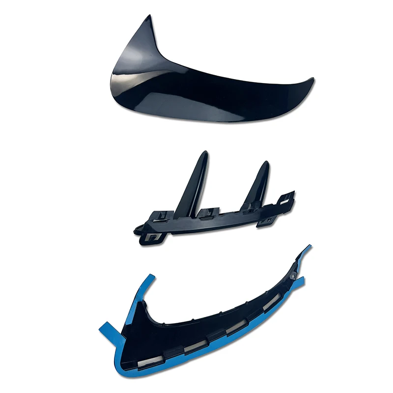 Pair Rear Flicks Bumper Spoilder Canards Splitters For Mercedes Benz W177 AMG Line Hatchback A180 A200 A220 A160 A250 A35 2019 thumbnail 6