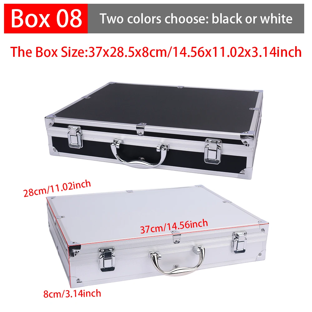 Aluminum alloy Tool Case Outdoor Vehicle Kit Box Portable Safety Equipment instrument Case Suitcase Outdoor Safety Equipment thumbnail 4