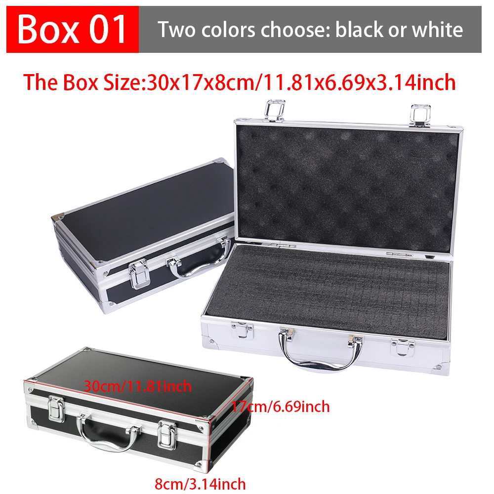 Aluminum alloy Tool Case Outdoor Vehicle Kit Box Portable Safety Equipment instrument Case Suitcase Outdoor Safety Equipment thumbnail 5