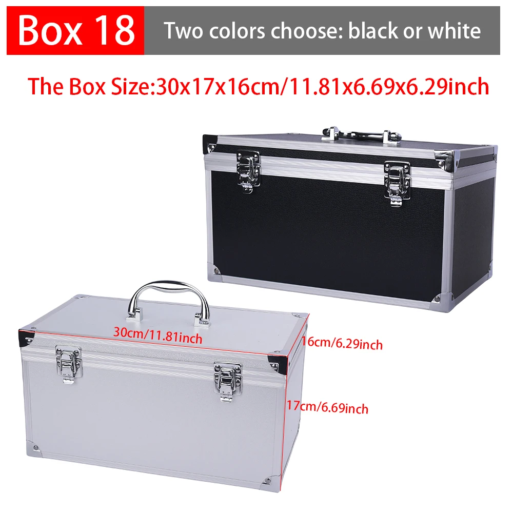 Aluminum alloy Tool Case Outdoor Vehicle Kit Box Portable Safety Equipment instrument Case Suitcase Outdoor Safety Equipment thumbnail 3