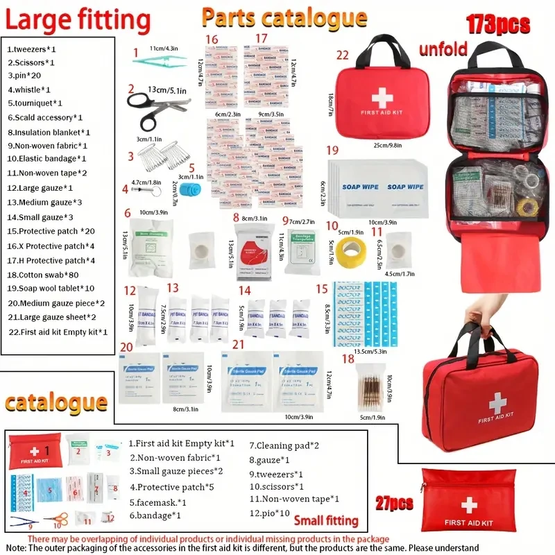 Car portable first aid kit portable first aid kit health kit thumbnail 3