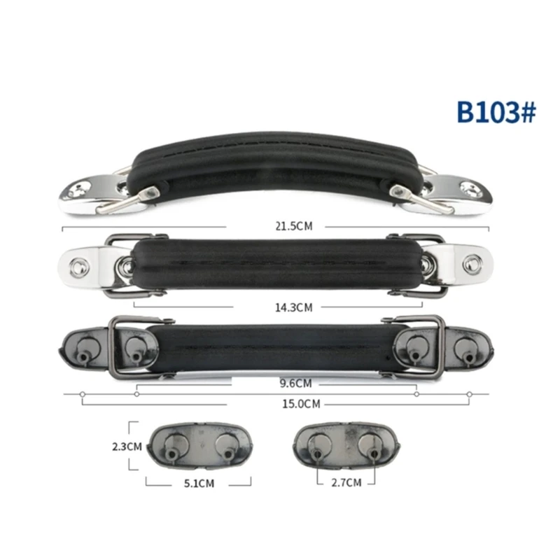 1PC Suitcase Luggage Plastic Spare Strap Flexible Handle Grip Replacement for Travel Replacement Luggage thumbnail 6