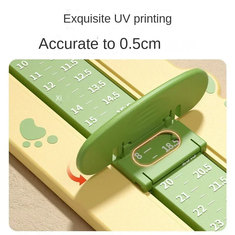 Baby Foot Measuring Device Household Universal Kids Shoe Inner Length Measuring Device  Height Ruler Baby Shoe Buying Tool thumbnail 4