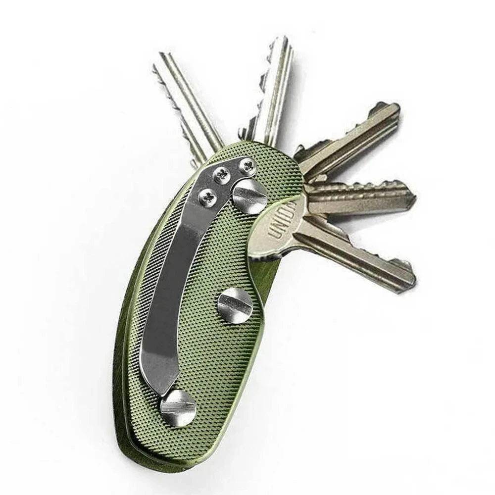 Smart Key Holder Portable Pouch Bag Case Wallet Holder Chain Car Key Wallet Housekeeper EDC Pocket Key Organizer Tools for Men thumbnail 4