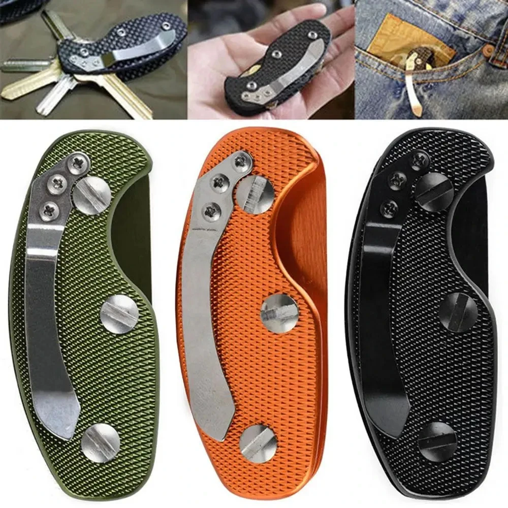 Smart Key Holder Portable Pouch Bag Case Wallet Holder Chain Car Key Wallet Housekeeper EDC Pocket Key Organizer Tools for Men thumbnail 2