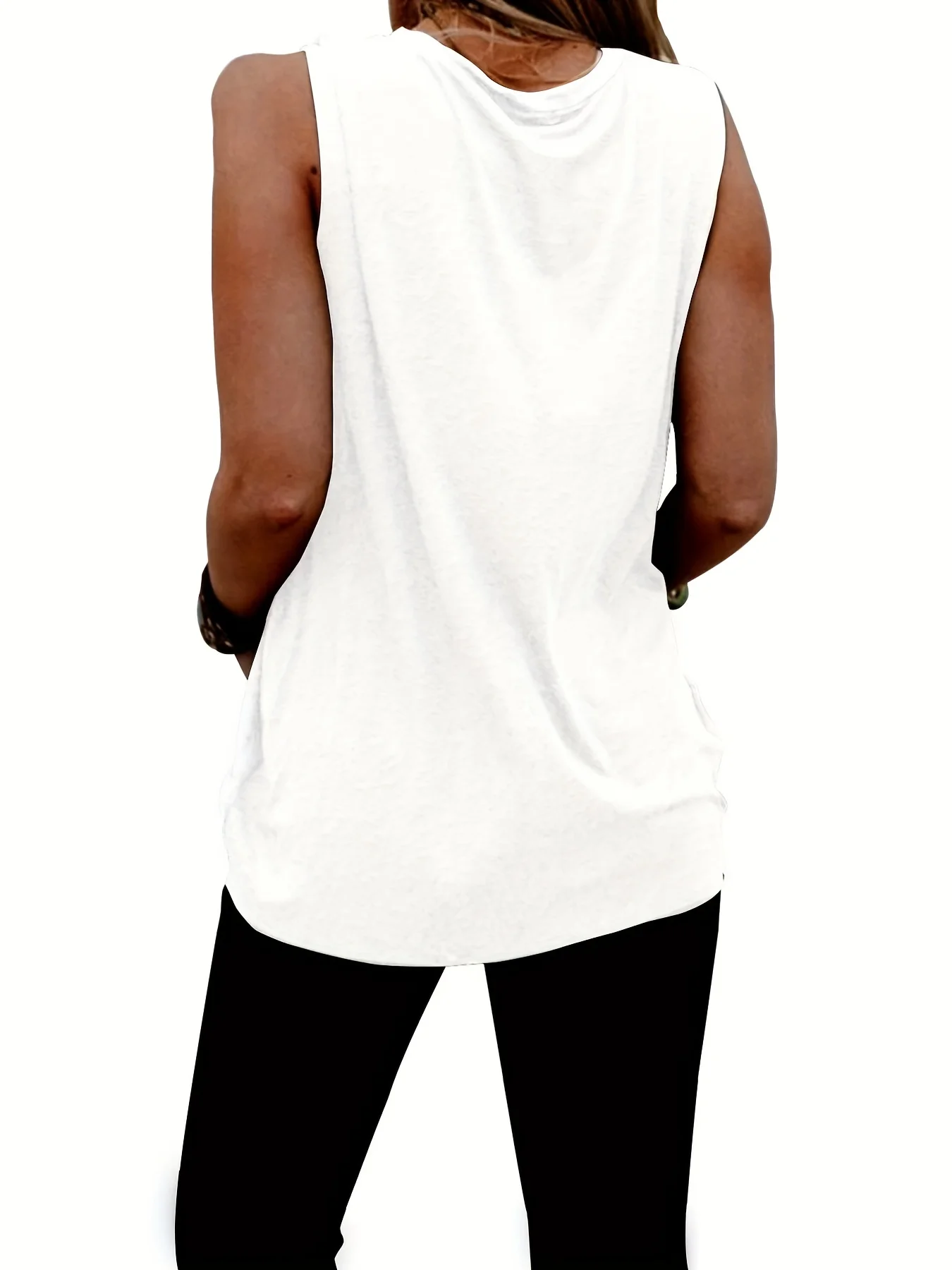 Women's Summer Colorful Dragonfly Print Large Casual Sleeveless Loose Tank Top T-shirt Tank Sleeveless Slim Vest Tops Streetwear thumbnail 3