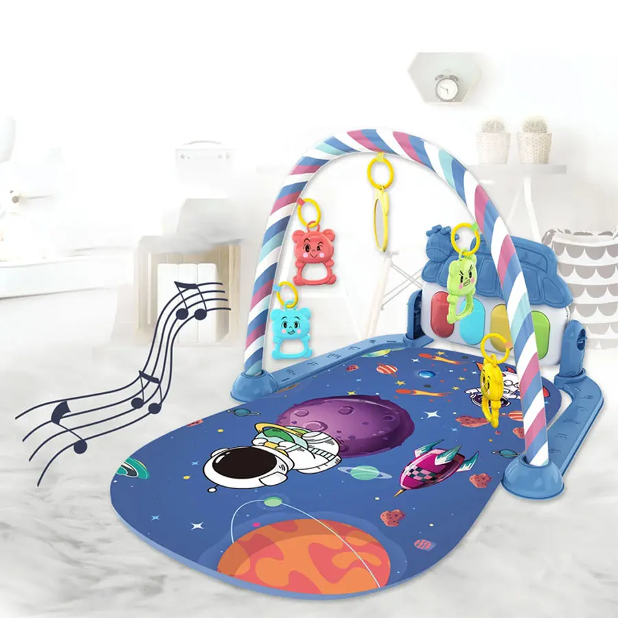 Baby Music Rack Play Mat Baby Rug Early Educational Toy Kids Piano Keyboard Carpet Gym Crawling Activity for Infant Gift thumbnail 5
