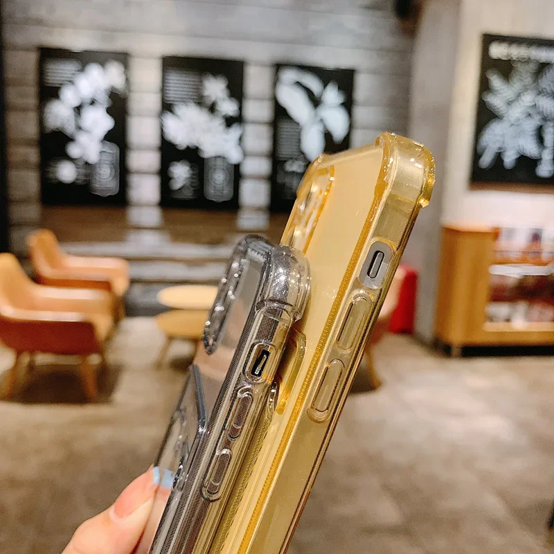 Luxury Card Holder Wallet Clear Case For Samsung Galaxy A14 A15 S24 S23 S22 S21 S20 A25 A23 A55 A35 A52 A54 A33 A12 5G TPU Cover thumbnail 5