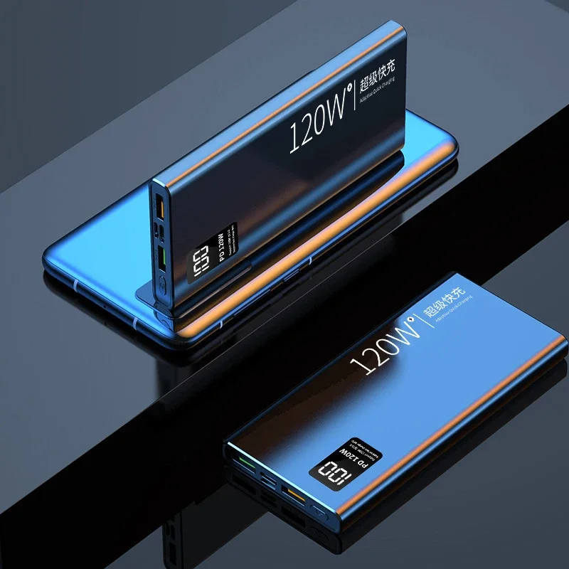 80000mAh Power Bank 120W Super Fast Charging 100% Sufficient Capacity Portable Battery Charger Digital Display For iPhone Xiaomi thumbnail 5