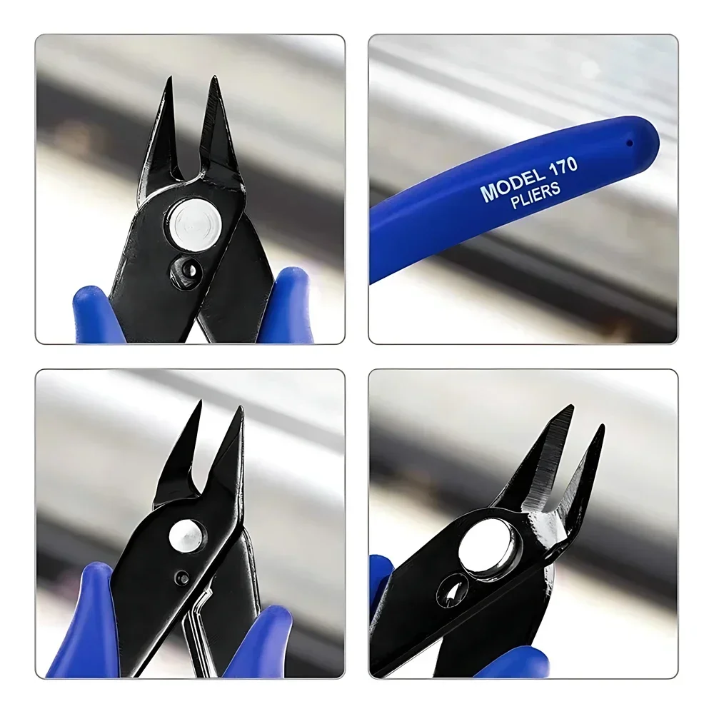 1/5/10/20pcs PLATO 170 Wishful Clamp DIY Electronic Diagonal Pliers Side Cutting Nippers Wire Cutter 3D Printer Parts thumbnail 4