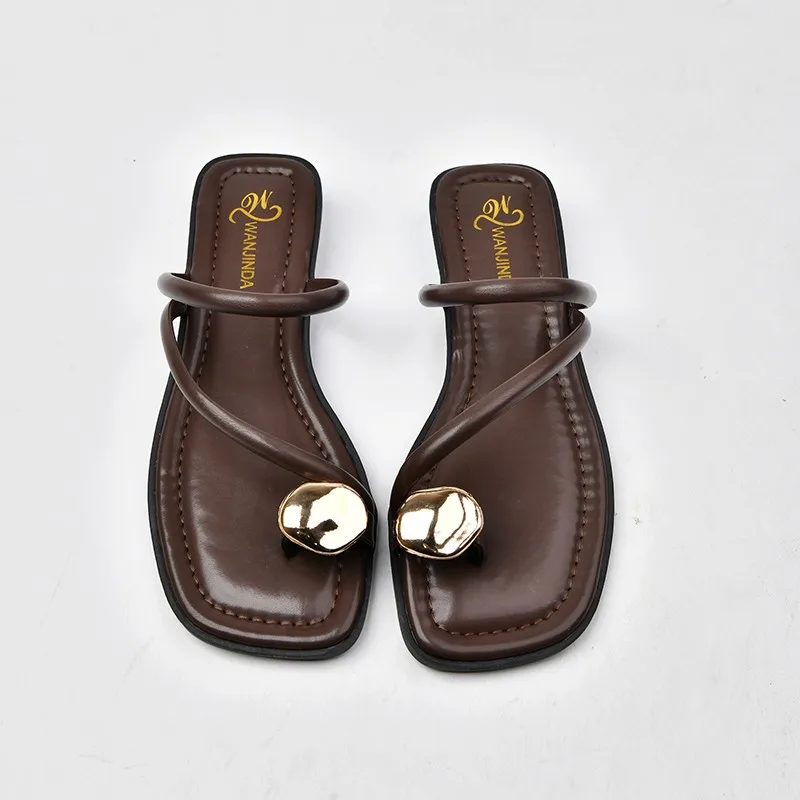Sandals Woman Luxury Shoes for Women Flip Flops Woman Hiking Sandal Mules Women's Slippers Slipper Summer Shoes Sale thumbnail 5