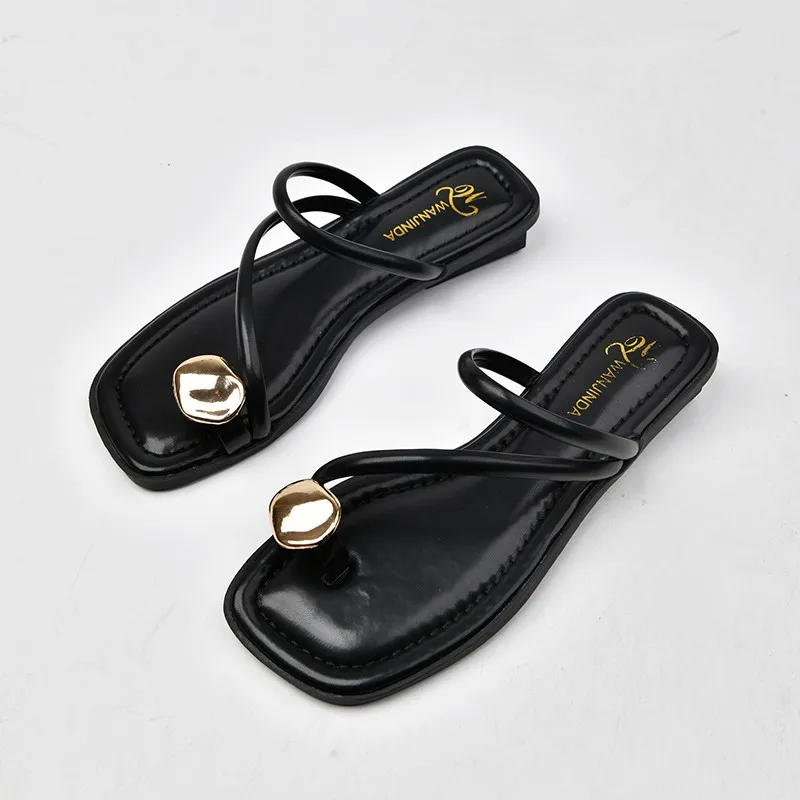 Sandals Woman Luxury Shoes for Women Flip Flops Woman Hiking Sandal Mules Women's Slippers Slipper Summer Shoes Sale thumbnail 2